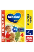 Bebelac 4 Devam Sütü 800 gr 1 Yaşından İtibaren thumbnail 1
