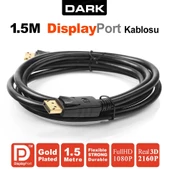 DARK Display Port kablo 1.5 metre DK-CB-DPL150 thumbnail 1