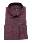Erkek Slim Fit Puantiyeli Gömlek 000144 thumbnail 1