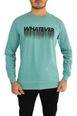 Erkek Sıfır Yaka Sweat Whatever BGL-ST01723 thumbnail 4