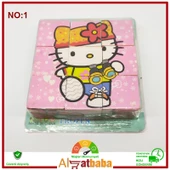 Ahşap 9 Parça  Yapboz Küp Puzzle thumbnail 2