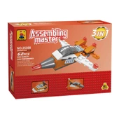Ausini Assembling Master 3 in 1 62 Parça Hava Araçları thumbnail 2