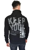 Erkek Oversize Kapüşonlu Sweatshirt 6746 BGL-ST02312 thumbnail 8