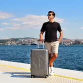 Biggdesign Ocean Gri Orta Boy 24" Valiz thumbnail 11