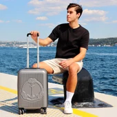 Biggdesign Ocean Gri Kabin Boy 20" Valiz thumbnail 11