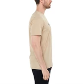 Columbia CSC M Basıc Bıg Logo Brushed SS Tee Erkek Tişört Bej CS0287-271 thumbnail 3