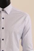 Uzun Kol Slim Fit Desenli Gömlek thumbnail 5
