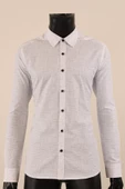 Uzun Kol Slim Fit Desenli Gömlek thumbnail 6