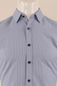 Uzun Kol Slim Fit Çizgili Gömlek thumbnail 8