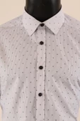 Uzun Kol Slim Fit Desenli Gömlek thumbnail 8