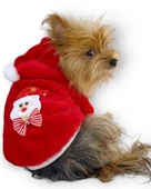 Santa Time Yılbaşı Köpek Sweatshirt, Noel Sweatshirt gold thumbnail 2