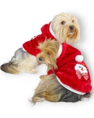 Santa Time Yılbaşı Köpek Sweatshirt, Noel Sweatshirt gold thumbnail 1