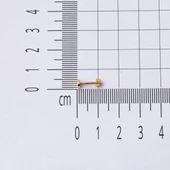 14 Ayar Altın Tragus Piercing Küpe thumbnail 6
