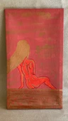 Kadın Nü Yağlı Boya Kanvas Tablo 70x40cm thumbnail 2