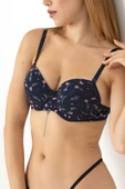 DoReMi Desenli Push Up Sütyen thumbnail 7