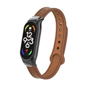 Xiaomi Mi Band 7 KRD-68 Deri Kordon thumbnail 2