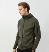 Nors Njord Kapüşonlu Sweatshirt Haki thumbnail 2