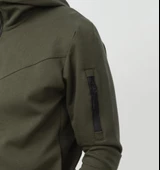 Nors Njord Kapüşonlu Sweatshirt Haki thumbnail 5