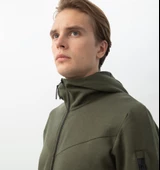 Nors Njord Kapüşonlu Sweatshirt Haki thumbnail 4