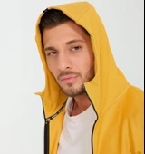 Nors Njord Kapüşonlu Sweatshirt Hardal thumbnail 4