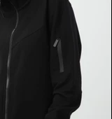 Nors Njord Kapüşonlu Sweatshirt Siyah thumbnail 10
