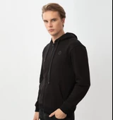 Nors Aesir Kapüşonlu Sweatshirt Siyah thumbnail 3