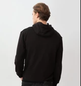 Nors Aesir Kapüşonlu Sweatshirt Siyah thumbnail 2