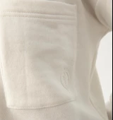 Nors Baldur Crop Sweatshirt Ekru thumbnail 3