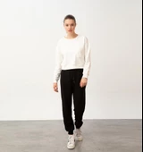 Nors Baldur Crop Sweatshirt Ekru thumbnail 1
