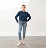 Nors Baldur Crop Sweatshirt Lacivert thumbnail 2
