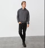 Nors Kvasir Kapüşonlu Sweatshirt Antrasit thumbnail 1
