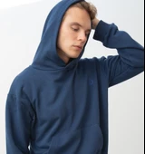 Nors Kvasir Kapüşonlu Sweatshirt Lacivert thumbnail 3