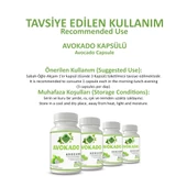 Avokado Kapsül (AVOCADO CAPSULE) 60 Adet thumbnail 4