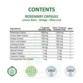 Biberiye Kapsül (Rosemary Capsule) 60 Adet thumbnail 2