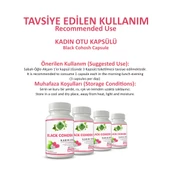 Kadın Otu Kapsül (BLACK COHOSH CAPSULE) 60 Adet thumbnail 4