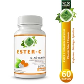 Ester C Kapsül (ESTER C VİTAMİN CAPSULE) 60 Adet thumbnail 1