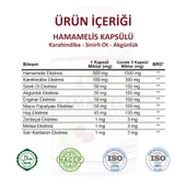 Hamamelis Kapsül (WİTCH HAZEL CAPSULE) 60 Adet thumbnail 3