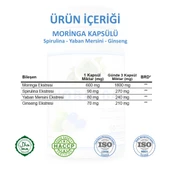 Moringa Kapsül (Moringa Capsule)  60 Adet thumbnail 3