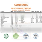 Multivitamin Kapsül (Multivitamin Capsule) 60 Adet thumbnail 2