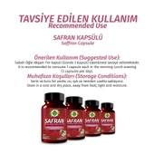 Safran Kapsül (Saffron Capsule) 60 Adet thumbnail 4