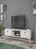 140 Cm Eda Beyaz Tv Ünitesi thumbnail 2
