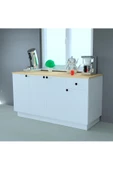 Mobilique 160 Cm Alt Dolap Beyaz thumbnail 5