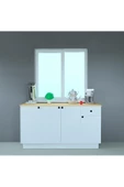Mobilique 160 Cm Alt Dolap Beyaz thumbnail 1