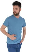 Erkek V Yaka Tişört Penye BGL-ST02801 thumbnail 8