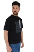 Erkek Baskılı Oversize Tişört 2378 BGL-ST02802 thumbnail 5