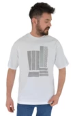 Erkek Baskılı Oversize Tişört 2378 BGL-ST02802 thumbnail 7