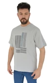 Erkek Baskılı Oversize Tişört 2378 BGL-ST02802 thumbnail 9
