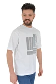 Erkek Baskılı Oversize Tişört 2378 BGL-ST02802 thumbnail 10