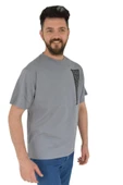 Erkek Baskılı Oversize Tişört 2380 BGL-ST02803 thumbnail 9