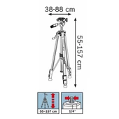 Bosch Professional BT 150 Professional Tripod - 0601096B00 thumbnail 7